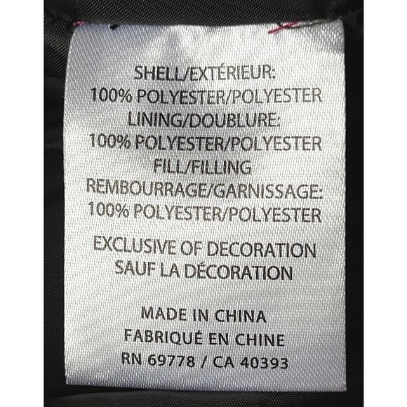 LCKR Foot Locker Black Puffer Jacket Boy's Medium - Picture 7 of 7